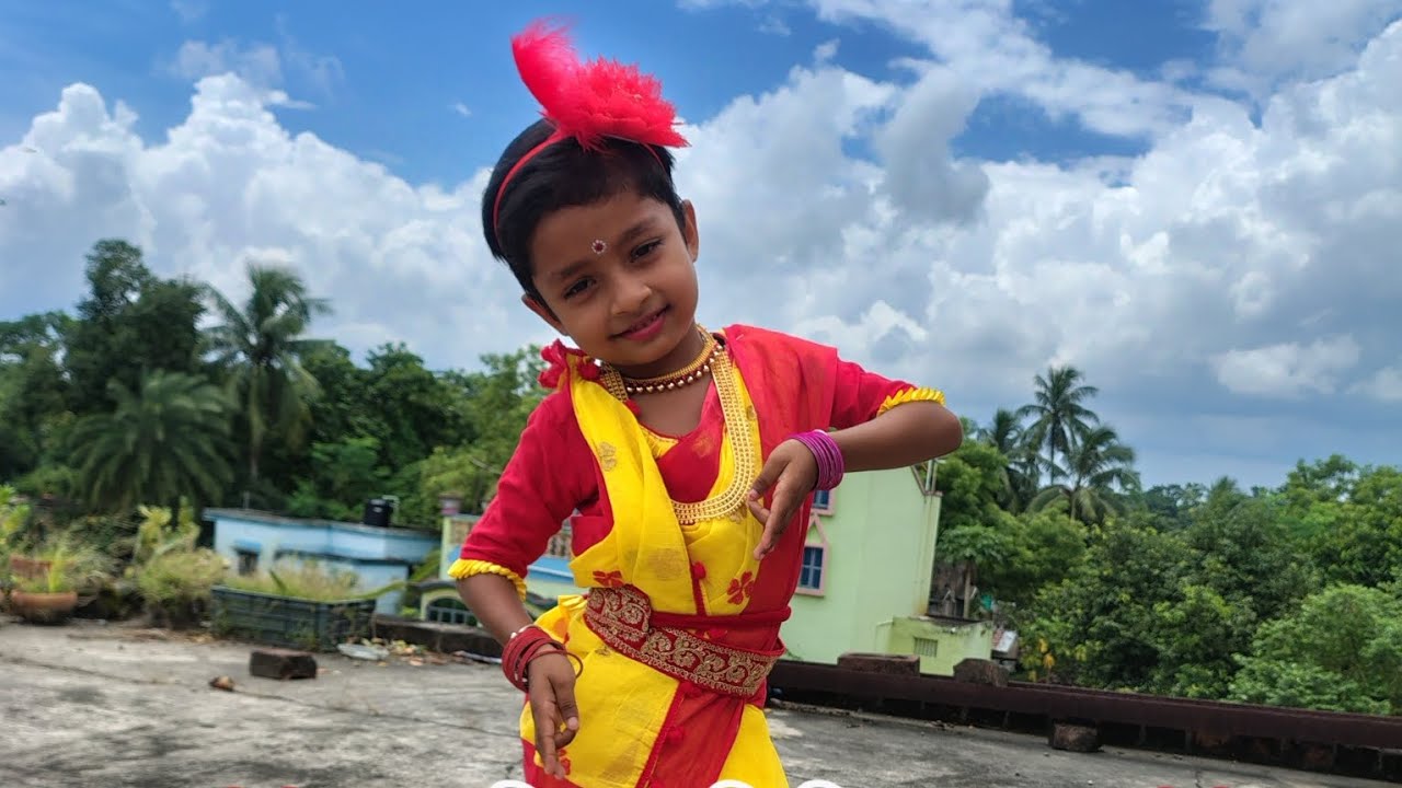 ❤️মম চিত্তে নিতি নৃত্যে ❤️  #dance #dancemusic #video