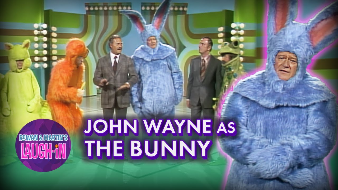 The Reluctant Bunny | John Wayne | ROWAN & MARTIN'S LAUGH-IN