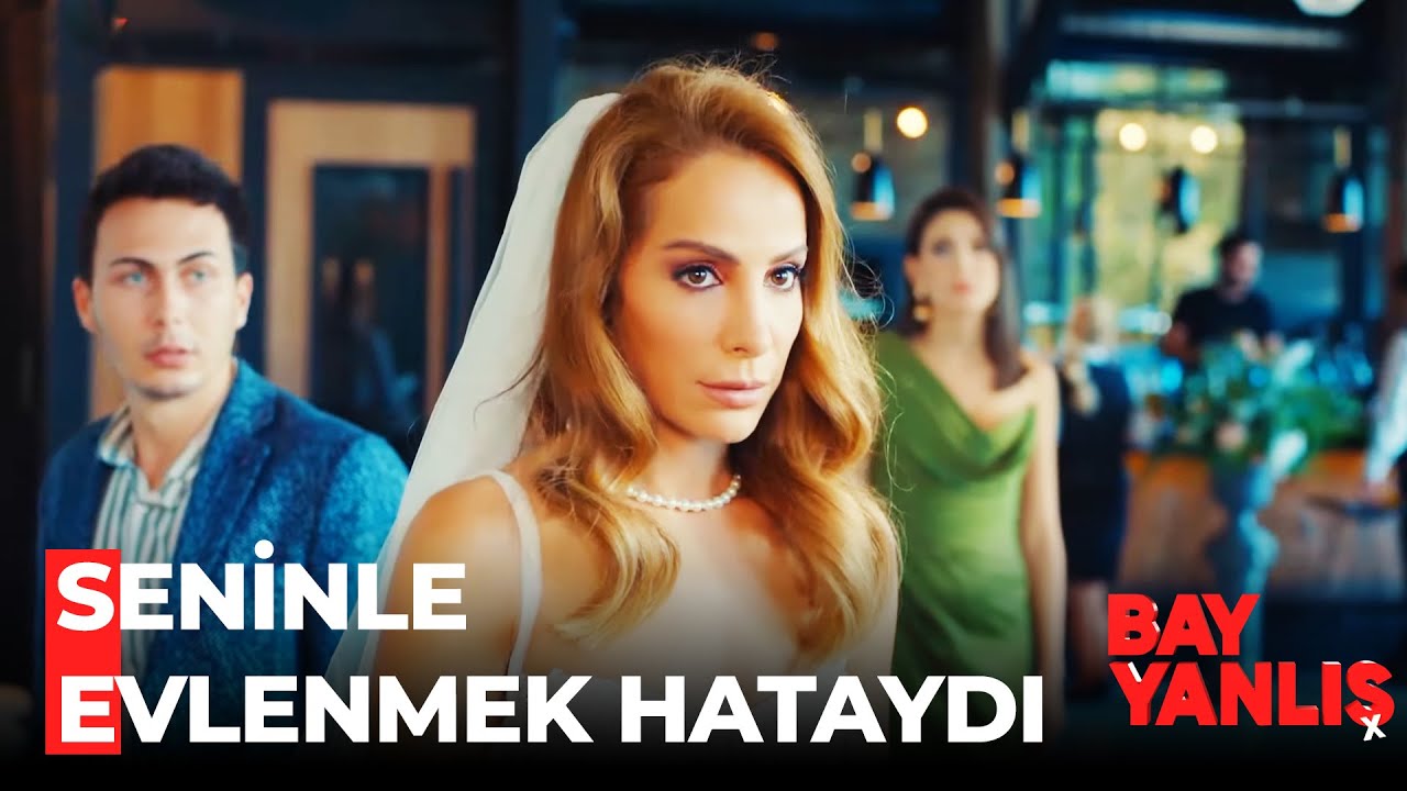 Levent, Cansu'yu Nikah Masasında Terk Ediyor - Bay Yanlış