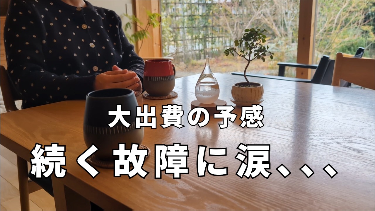 困った、17年乗った愛車が壊れる… ついに新車の購入？どうする大出費、エアコンもトイレも続くときは続く「突然の故障」と向き合う中年夫婦。40代主婦、50代夫、暮らしvlog