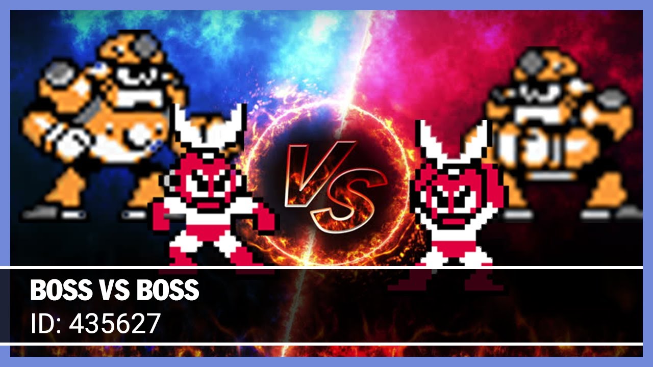 Boss vs Boss - Mega Man Maker