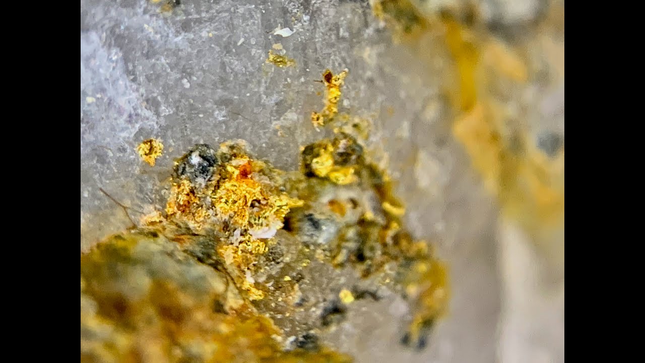 More visible gold in quartz
