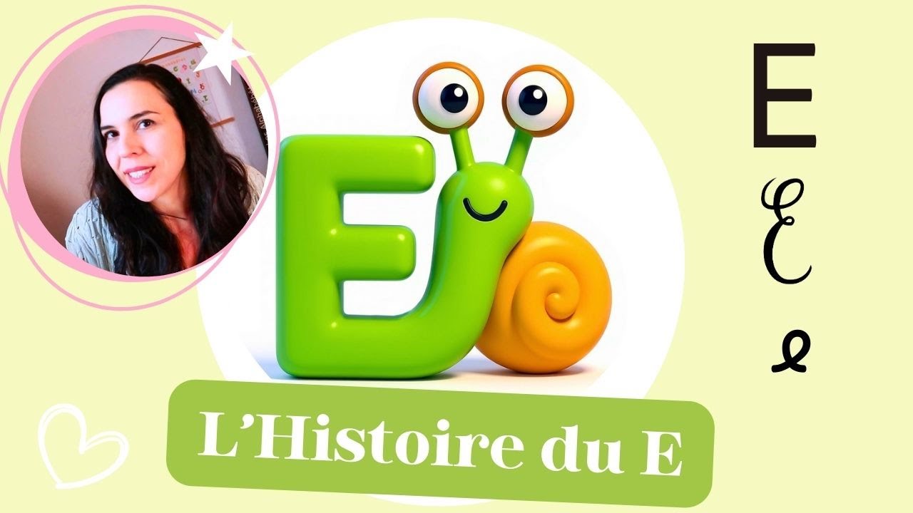 Apprendre la lettre E avec Escargotin l'Escargot | Alphabet Les Alphabebêtes