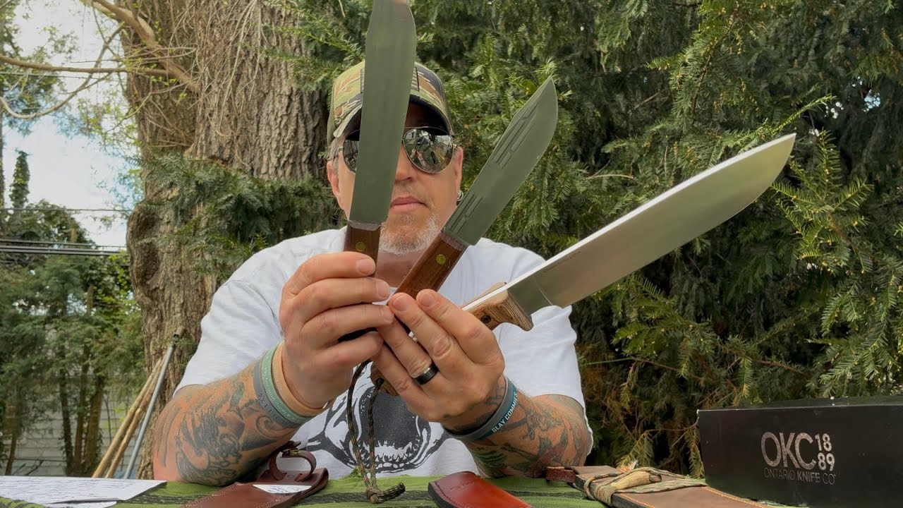 ONTARIO KNIFE CO. Исторические легендарные ножи из старой древесины гикори &mdash; покупайте сейчас, по...