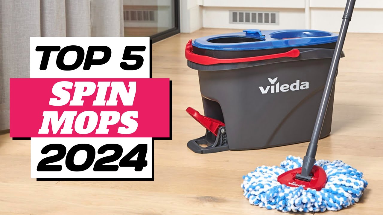 Top - 5 Best Spin Mops in 2024 / Best spin mop for floor cleaning