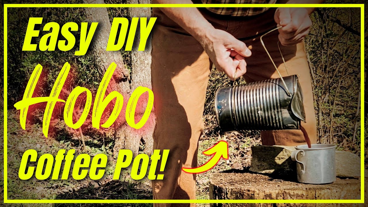 Easy DIY Hobo Coffee Pot: Make Coffee Like a 1930s Hobo!