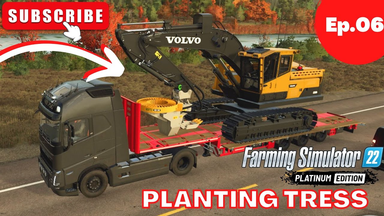 #fs22, #SILVERRUN FOREST #gameplay #timelapse #PLANTING TREES // LOADING #STEEL AND SELL
