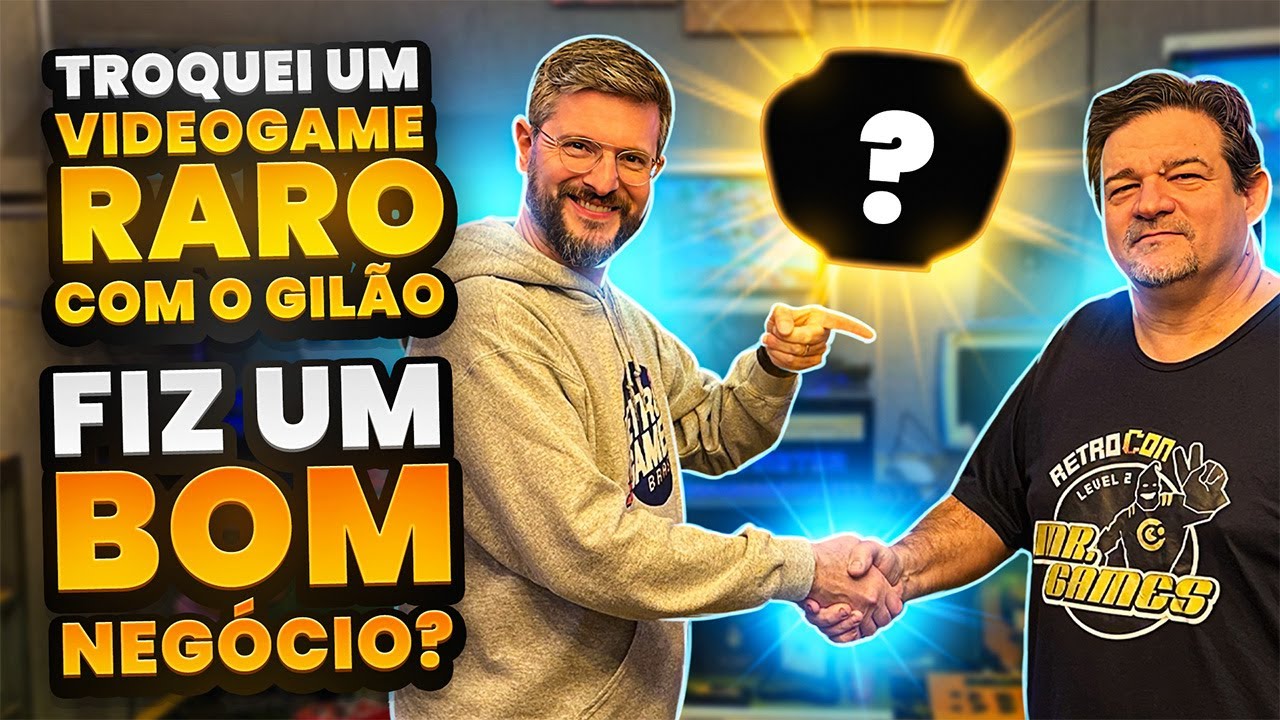 Troquei um videogame raro com o Gilão. Fiz um bom negócio?
