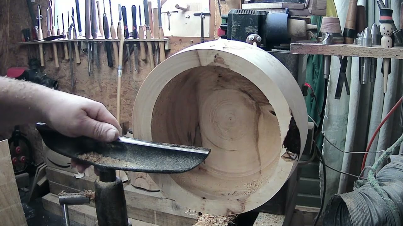 2nd turning to finished bowl