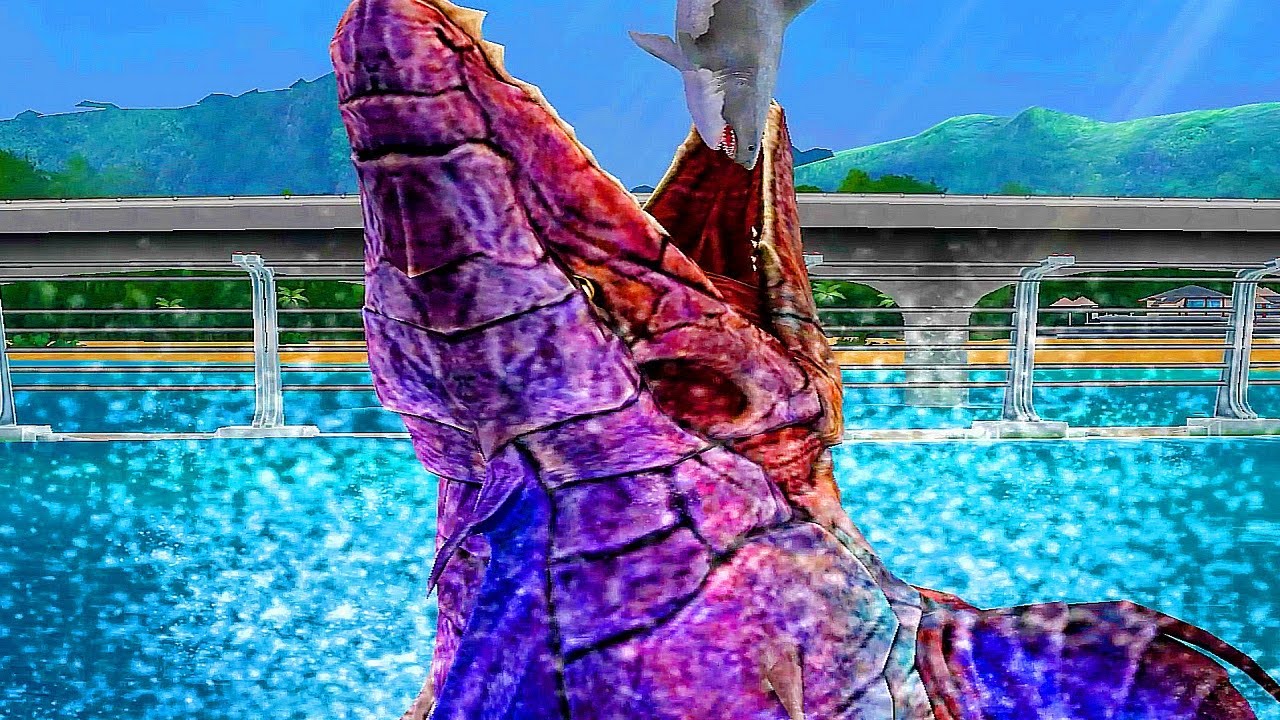 LOÀI THỦY QUÁI MẠNH NHẤT ĐƯỢC KẾT HỢP VỚI MOSASAURUS TRONG JURASSIC WORLD MOBILE