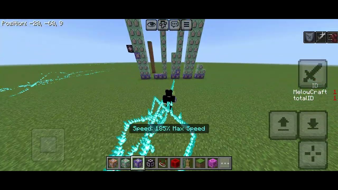 SPEED FORCE COMMAND BLOCK CREATION SNEAK PEEK MINECRAFT BEDROCK