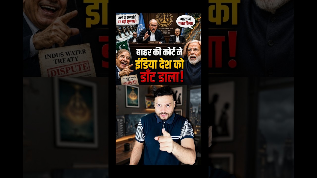 Pakistan LOUDLY Laughing, India Scolded By INTERNATIONAL Court #shorts