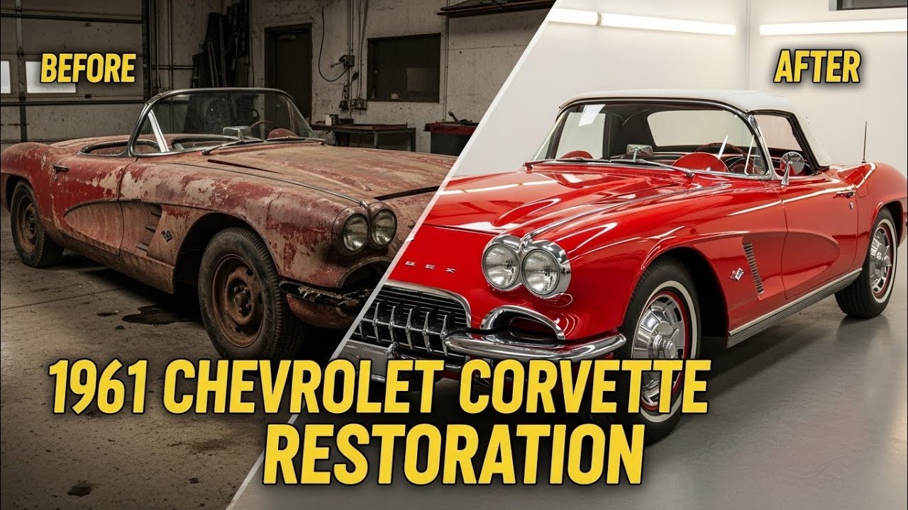 From Rust to Road: 1961 Chevrolet Corvette Convertible Restoration