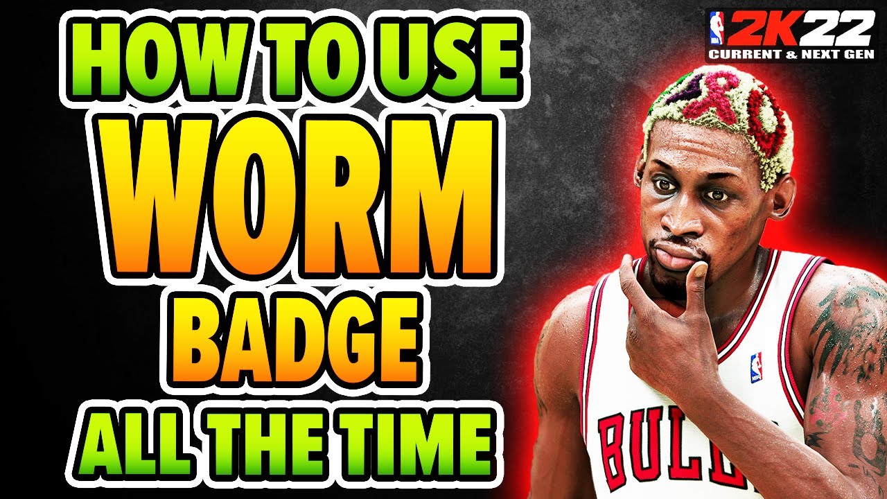 Get all rebounds using WORM Badge. How to activate it all the time in NBA 2K22 Next Gen
