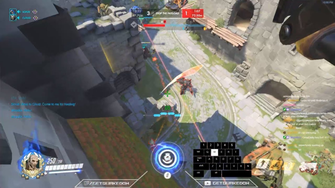 Overwatch Doomfist God GetQuakedOn Predator Of Eichenwalde -Rollouts-