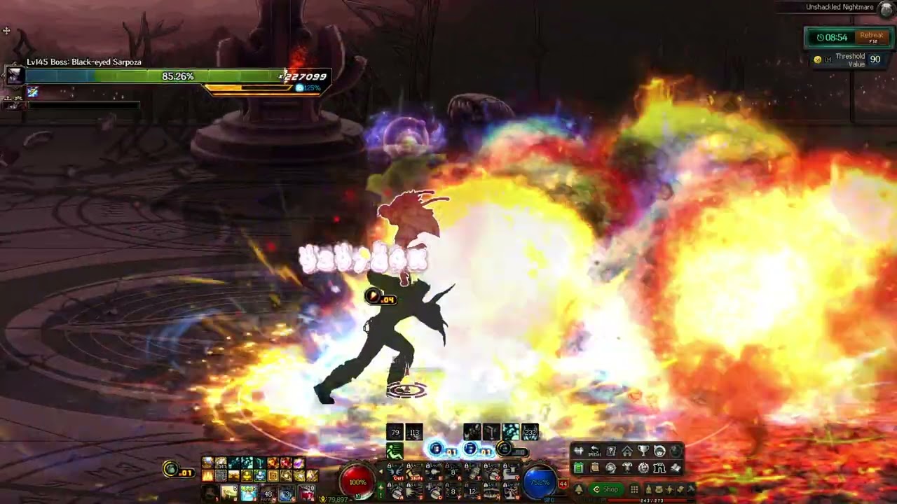 DFO Neo: Female Spitfire Nightmare Sarpoza (Tune 90)