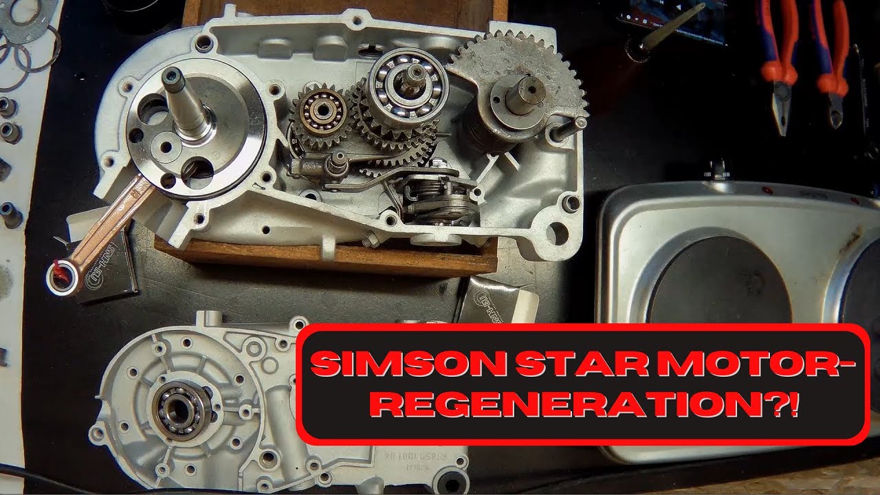 SIMSON Star Motor Regenerierung?! | Zusammenbau Teil 1 | #2TaktGenossen #Simson #Star #Regeneration