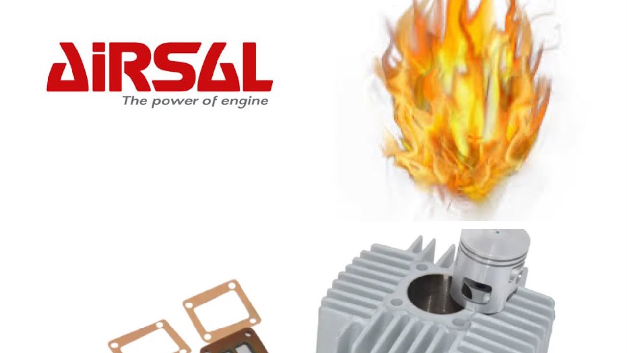 Airsall 65cc - testen (tomos)