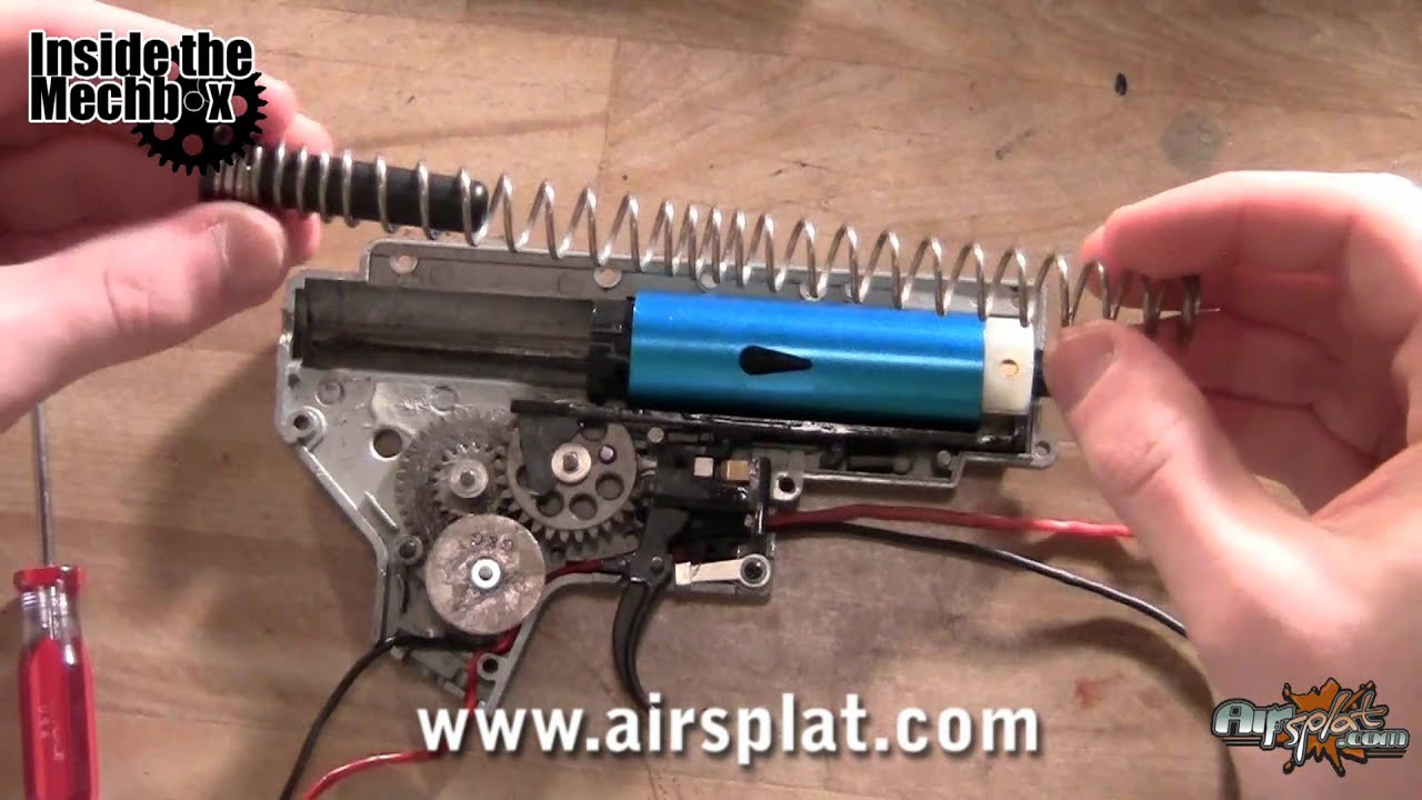 Inside the Mechbox: G&G Combat Machines M4 AEG Airsoft Gun Complete Upgrade Pt. 2
