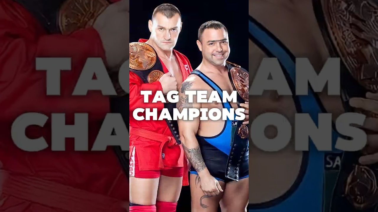 Random teams in WWE that became tag team champions (Part 1) #wwe #wrestling #shorts