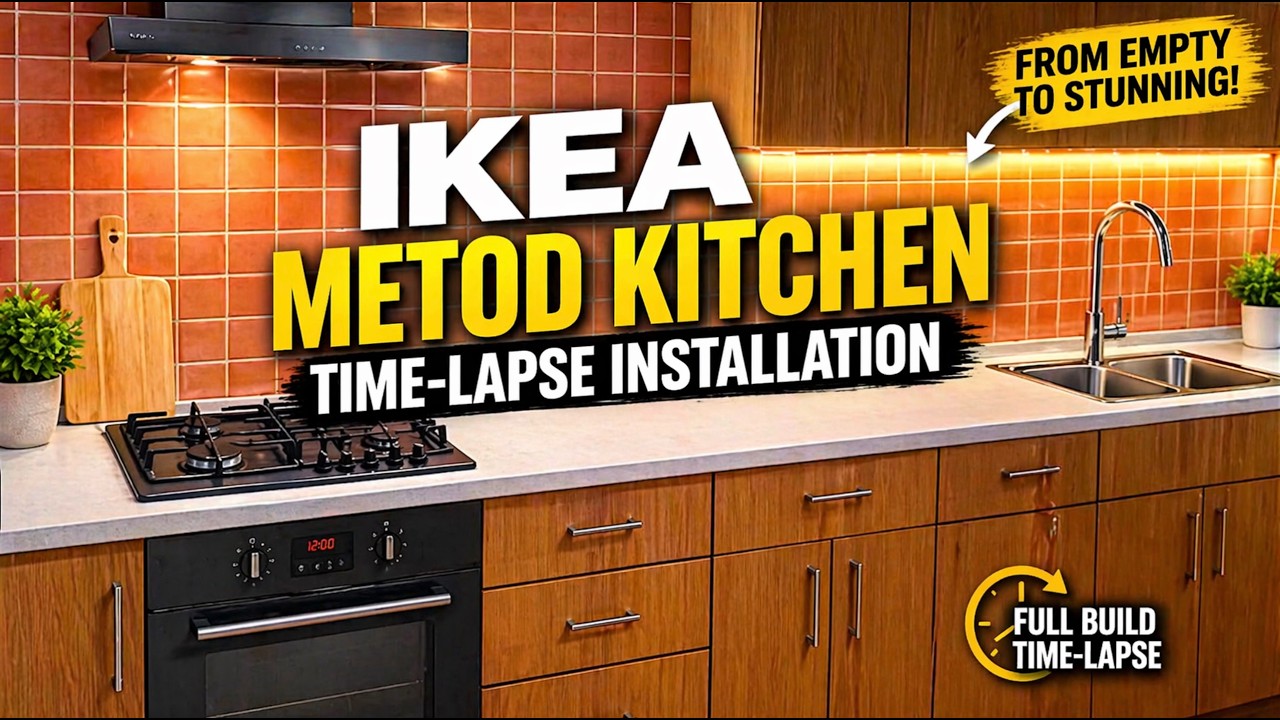 IKEA METOD Kitchen Installation in 10 minutes