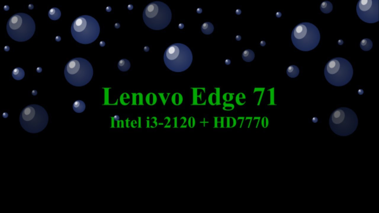 Lenovo Edge 71 (v.1.2) - Komputer za 205zł do gier 