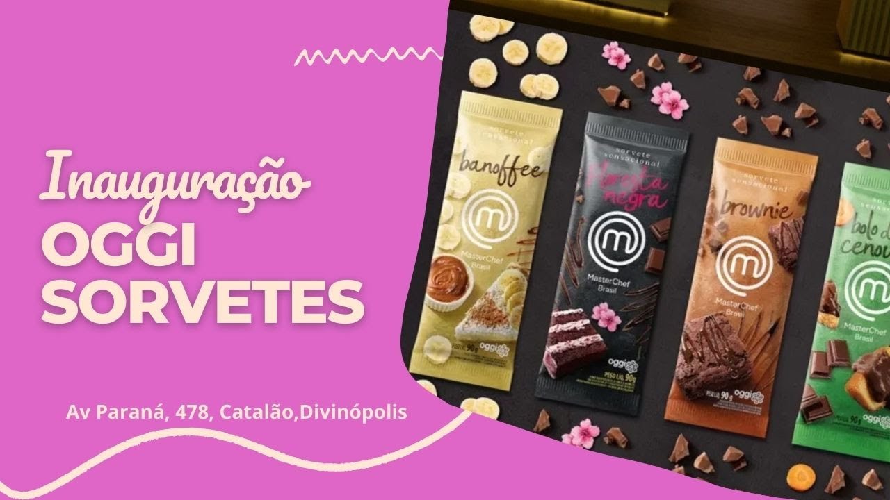 Inauguração Oggi Sorvetes