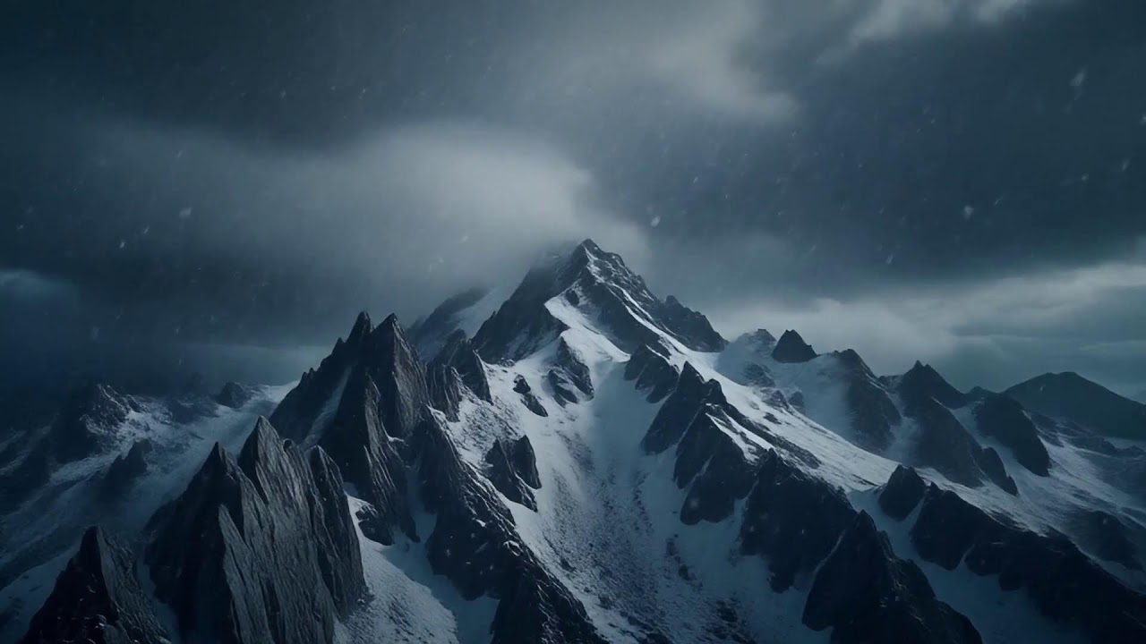 Can’t Sleep? ❄️ Snowstorm Sounds That Instantly Relax You (LIVE)