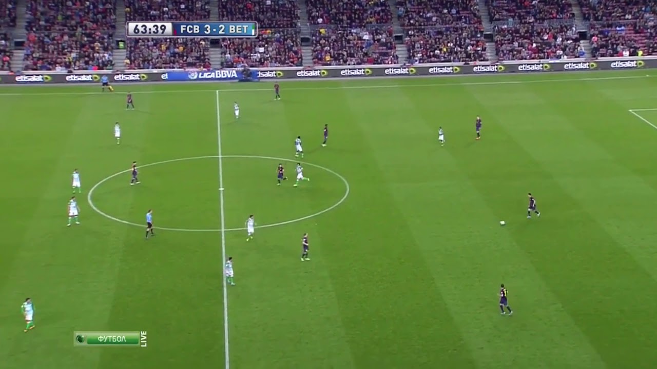 Andres Iniesta with amazing performance in La liga, By sjurinho