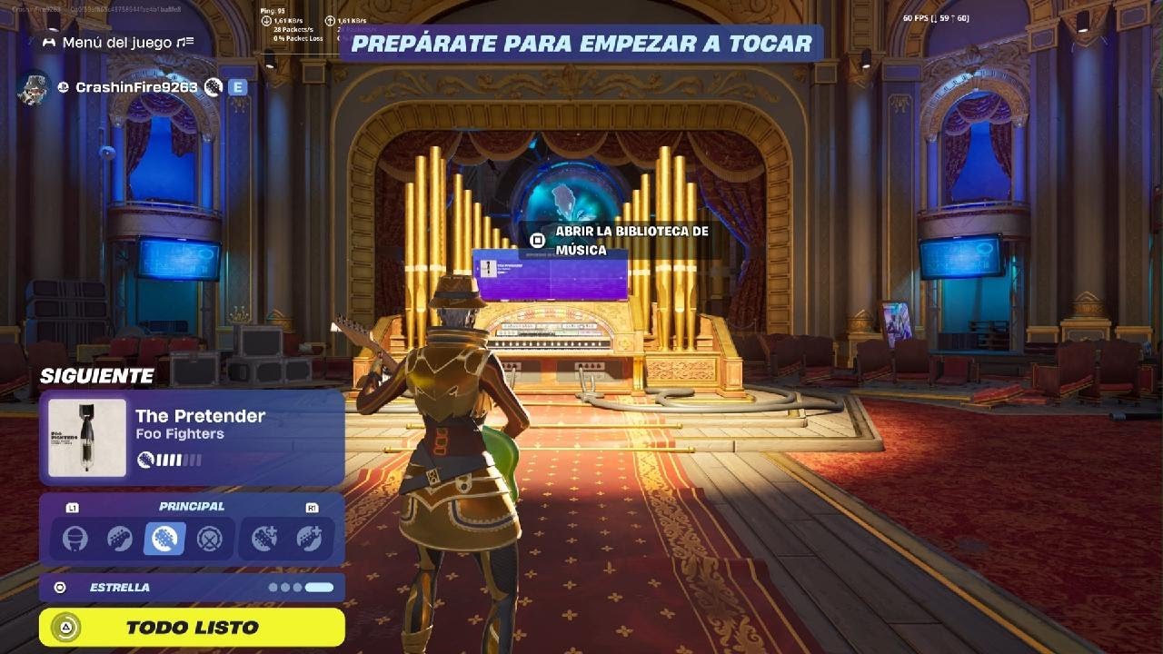 Fortnite Festival: The Pretender (Foo Fighters), Principal Experto 
