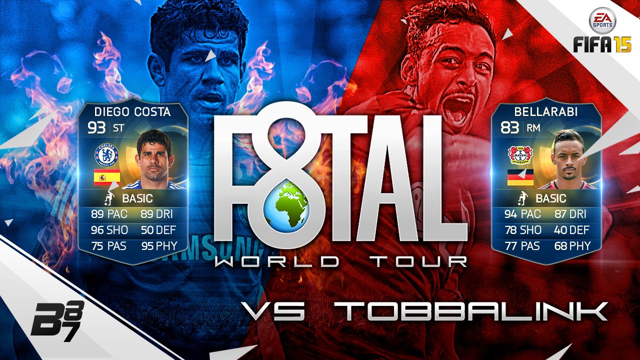 FIFA 15 | TOTS DIEGO COSTA F8TAL WORLD TOUR! VS TOBBALINK! #6 (Team Of The Season)