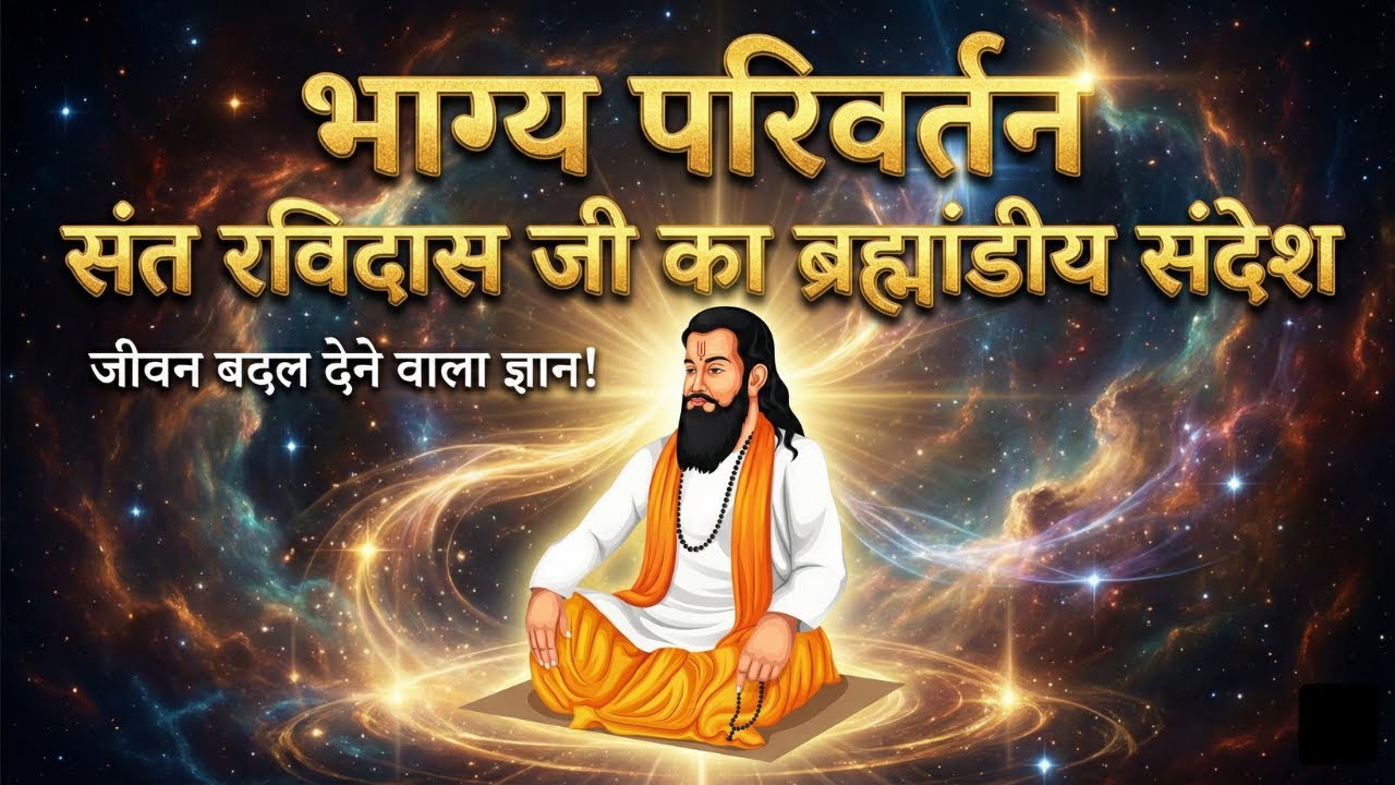 संत रविदास जी का ब्रह्मांडीय संदेश – जिसने समझ लिया, उसका भाग्य बदल गया