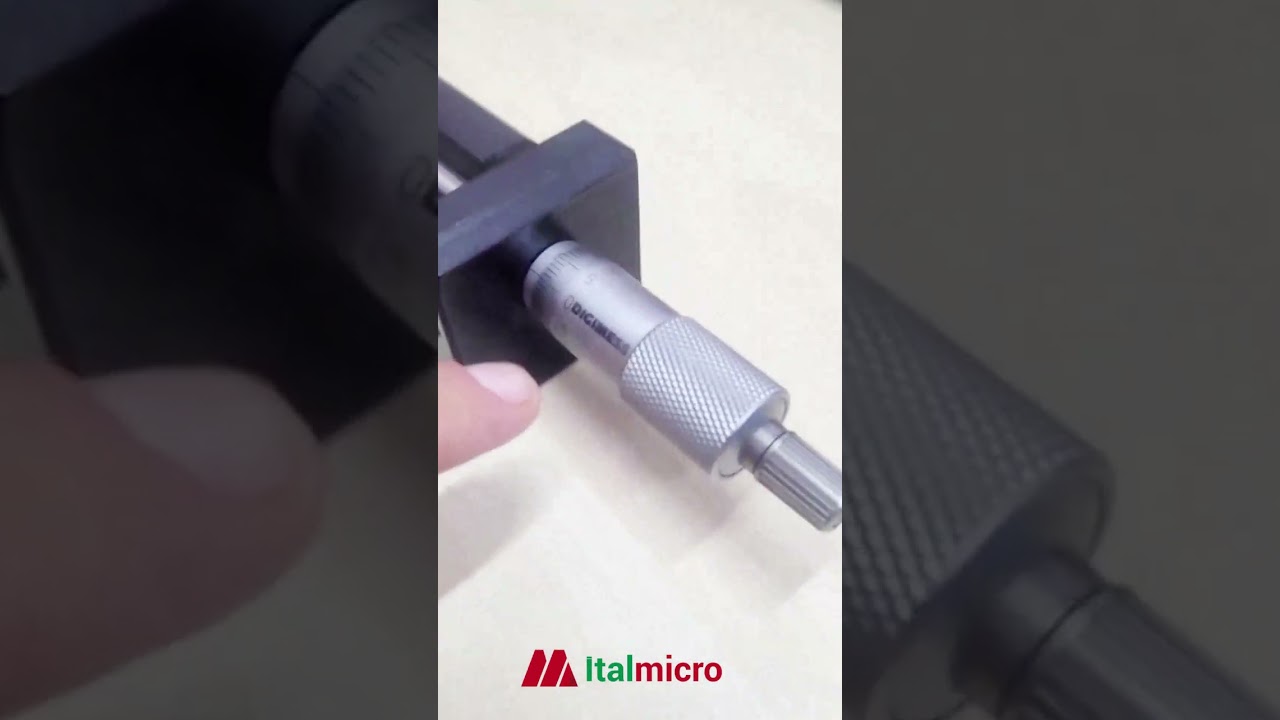Como usar o Micrômetro da broqueadora de cilindros.