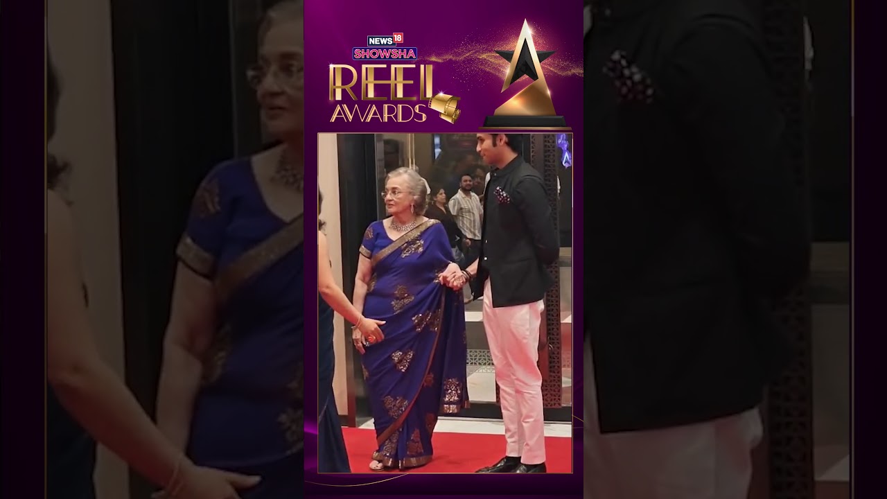 Pure Elegance! Asha Parekh Spotted at News18 Showsha Reel Awards 2026 | Timeless Grace! | N18S