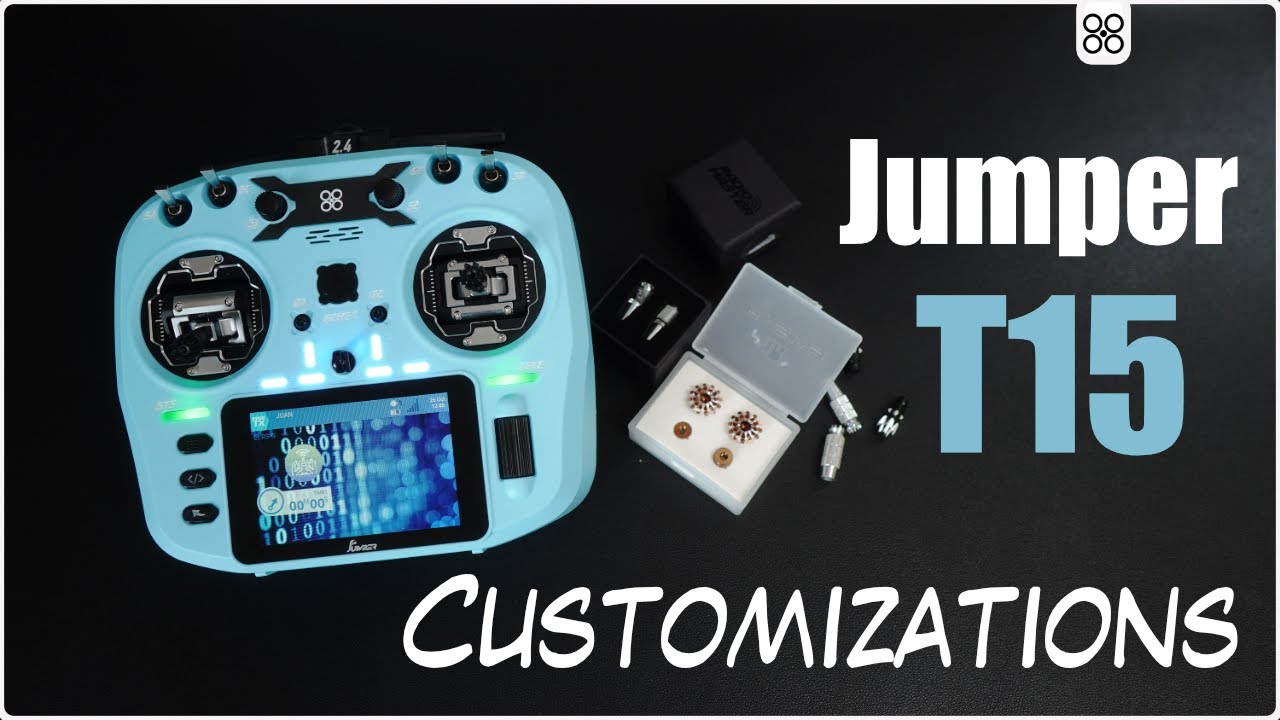 Настройка Jumper T15 — экран загрузки, домашний экран, концы джойстиков и замена логотипа!