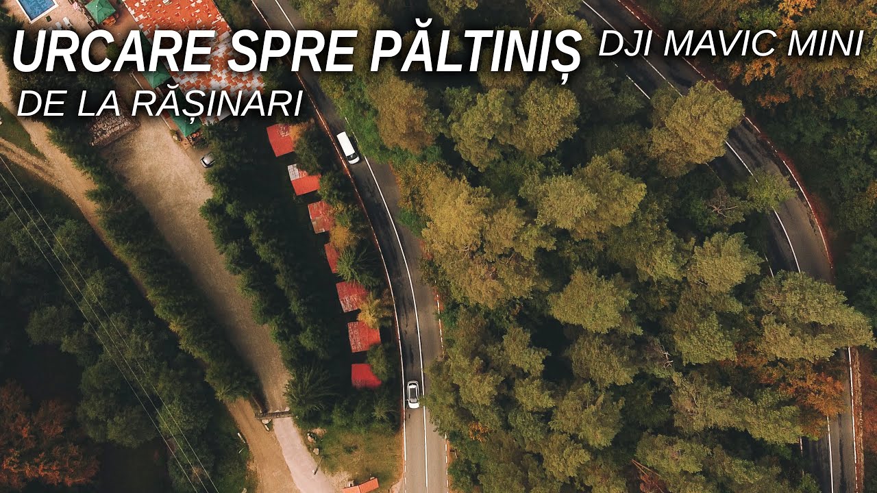 Urcare spre Statiunea Paltinis - Sibiu - filmare aeriana