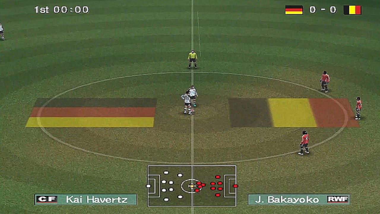 PES - Germany vs Belgium [1080p60fps]