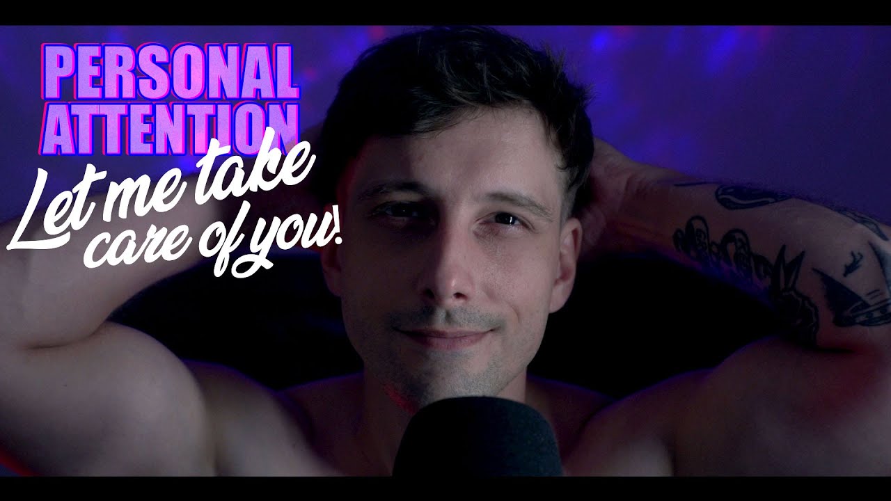 ASMR Personal Attention For Sleep Male Whisper Deep Voice