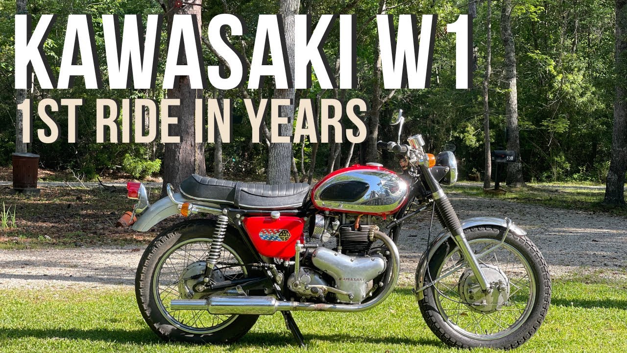 Riding a Classic: Taking a 1967 Kawasaki W1 650 for a Spin #kawasaki #vintagemotorcycles