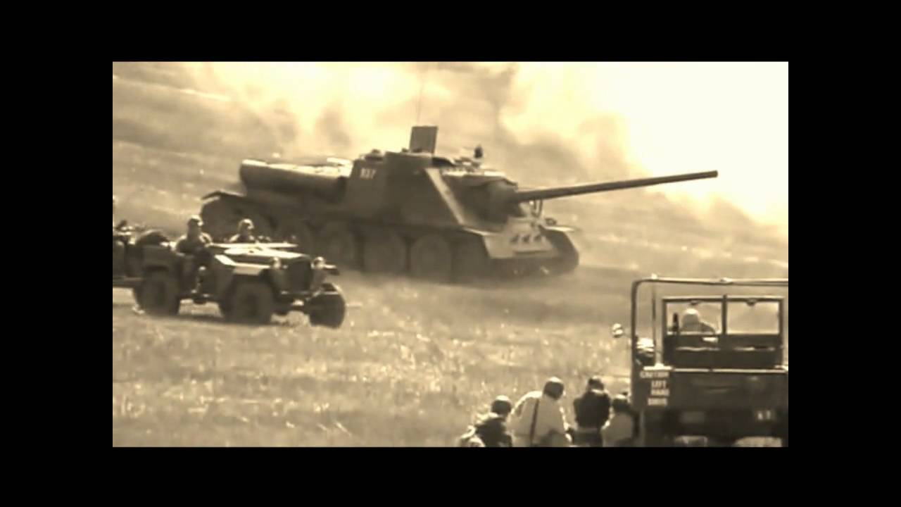 Tank Battle Film - Eastern Front - Panther T34 Tiger Panzer&StuG III&IV SU100 Jagdpanther ISU152 etc