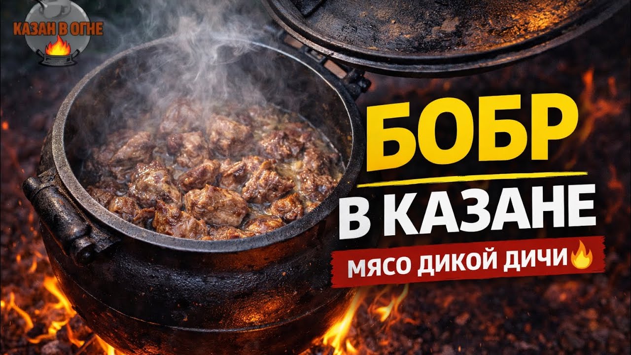 BEAR STEAK ! ТУШЁНКА ИЗ БОБРА !