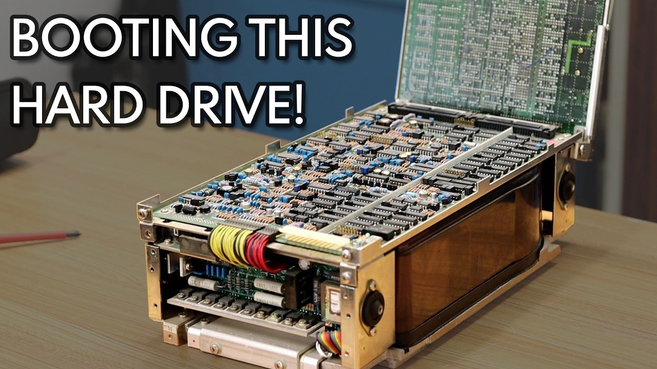 Booting a real 80MB Hard Drive on my PDP-11/44!