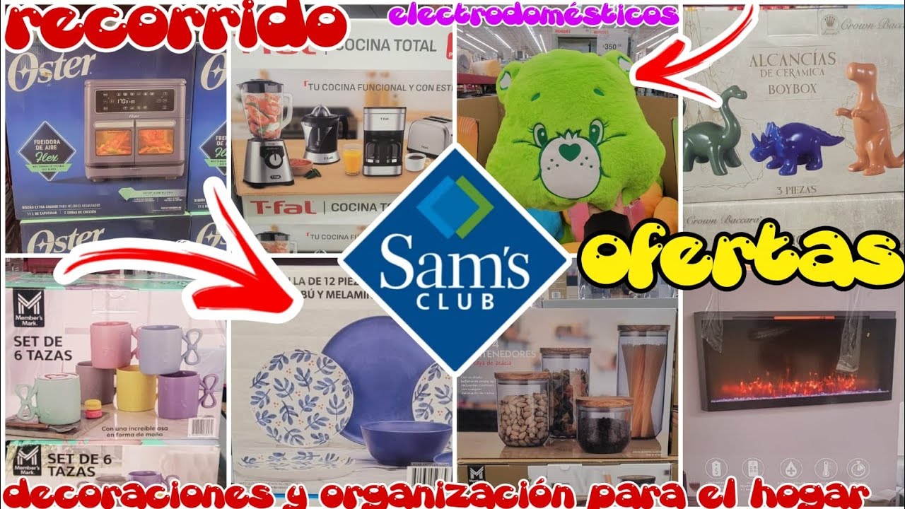 SAMS RECORRIDO OFERTAS 🤑🥂 ELECTRODOMÉSTICOS Y MÁS DECORACIONES Y ORGANIZACIÓN PARA EL HOGAR 