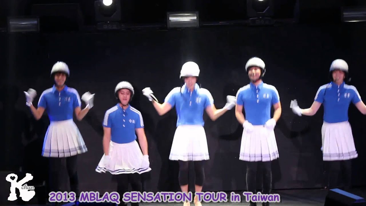 131116 MBLAQ in Taipai 『Crayon Pop』 Bar Bar Bar