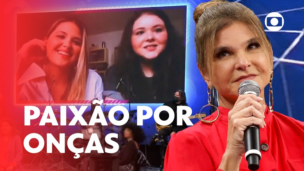 Cristiana Oliveira, a primeira Juma, se emociona ao conversar com as filhas | Altas Horas | TV Globo