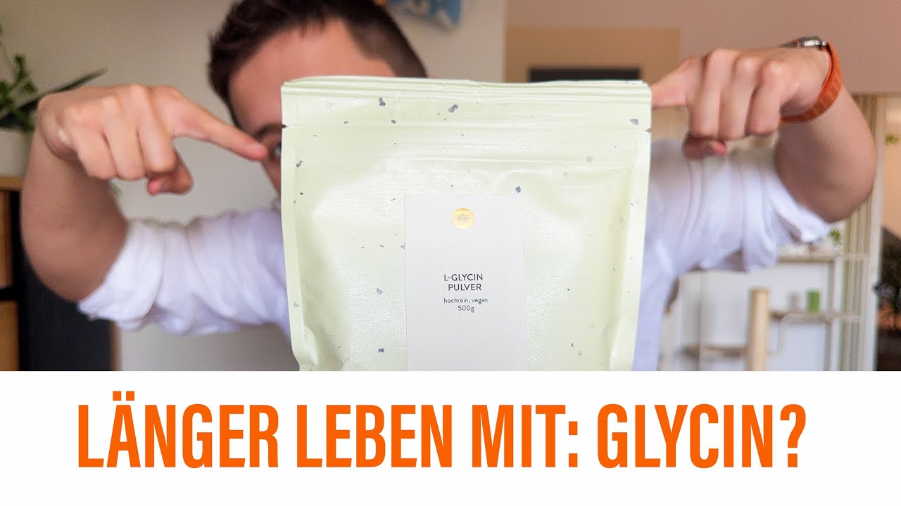 Glycin: Die KLEINSTE Aminosäure der Welt! | LÄNGER LEBEN MIT: GLYCIN?