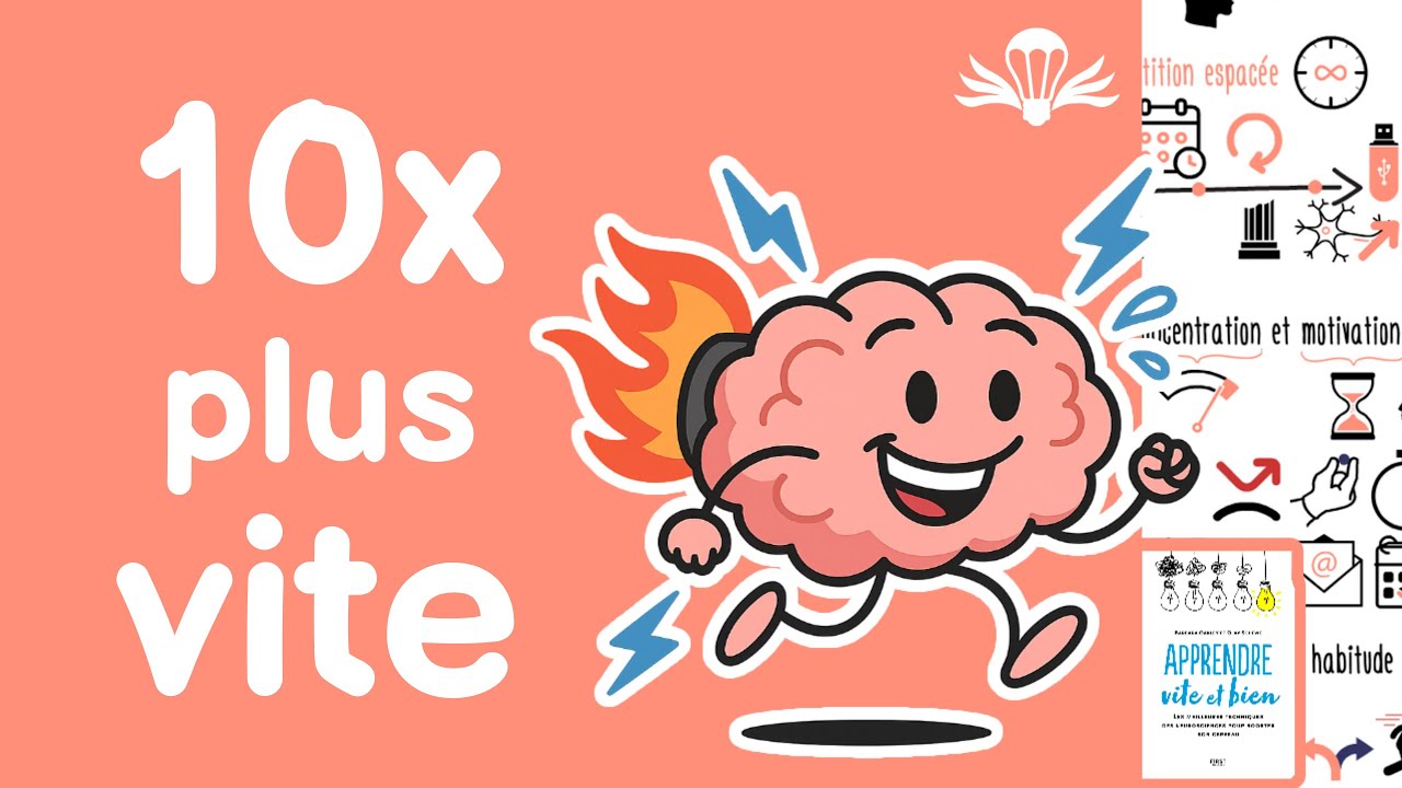 ⚡🧠 Comment APPRENDRE 10x plus vite (📚🔥 sans travailler plus)