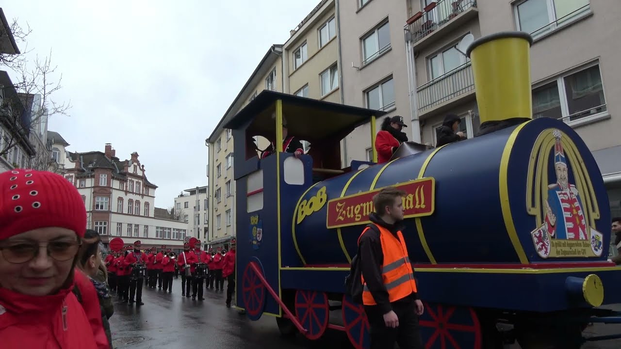Gießen - Fastnachtsumzug 23.02.2020 in 4K
