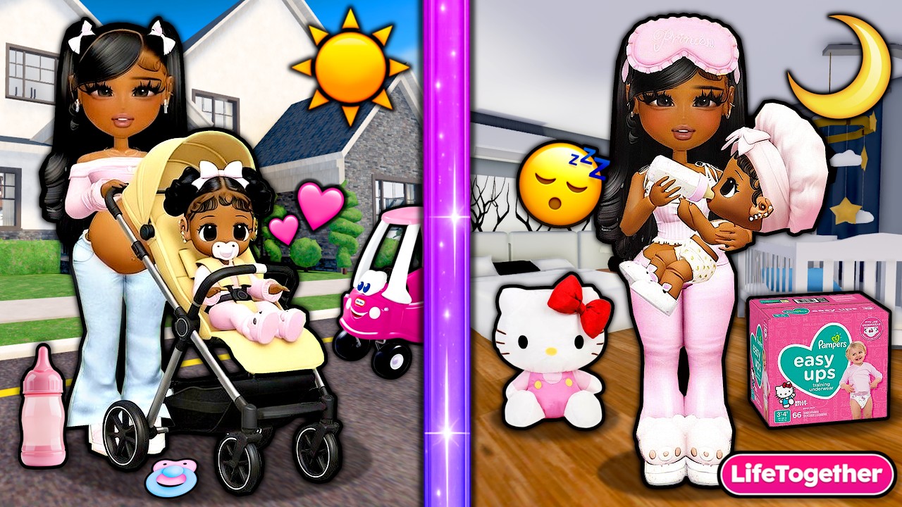 Day In The Life of A REALISTIC PREGNANT MOM in LifeTogether RP! 🍼 (Roblox)