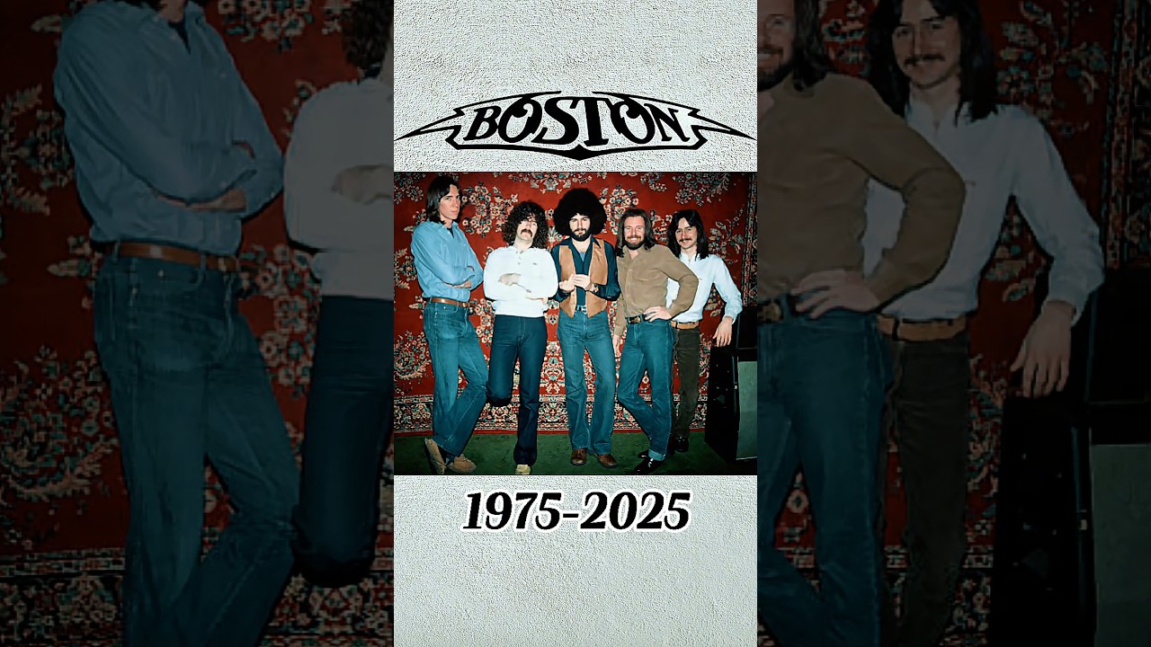 Boston 1975-2025 #music #rock #nostalgia #thenandnow #shorts #hardrock #arenarock #classicrock